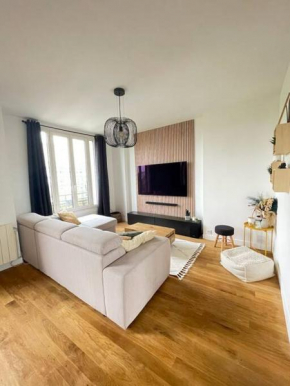 Appartement chaleureux proche Paris JO 2024
